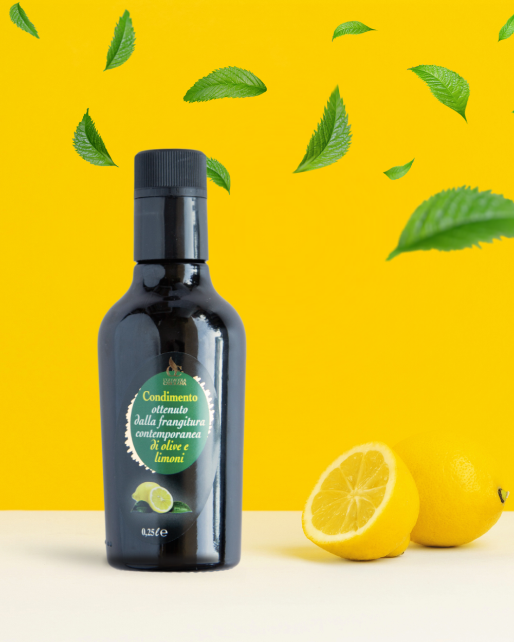 Condimento a base di Olio EVO e limone